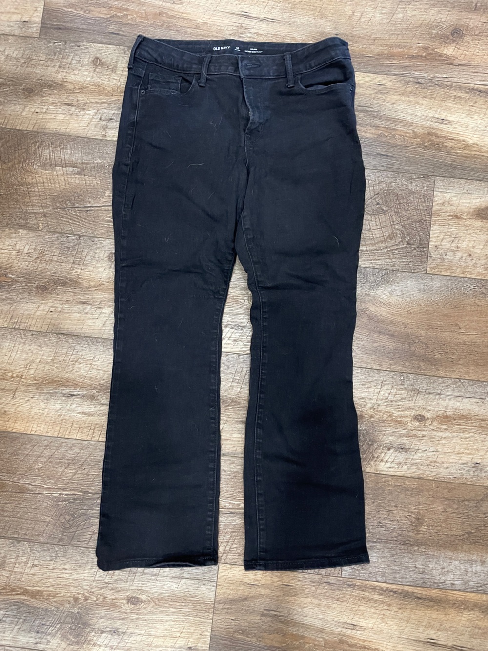 Women’s Black Jeans 10 Short